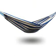 hamacaHamaca Yucateca Colgante Grande XXL 100% Algodón Resistente y Colorida Hecha en México Ideal para Interiores y Exteriores Azul Rey - Azul Rey - Ver 2