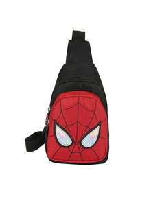 蜘蛛侠胸包/单肩包，卡通可爱印花小背包，轻便单肩包，送给家人和朋友的圣诞礼物 - 彩色 - 查看 14