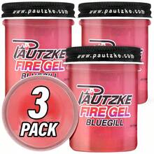 Pautzke - Anzuelo de Gel de Fuego para Pesca - 3Pez luna - Ver 1