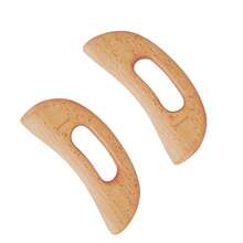 Detox Massage Tool, Wooden Gua Sha Board, Manual Massage Gua Sha Board, For Combating Cellulite And Relieving Muscle Fatigue - Multicolor - View 8