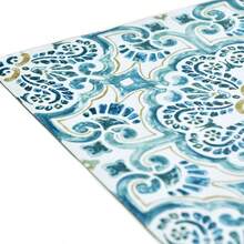 FloorPops FP2477 Fontaine - Azulejos de piso para despegar y pegar color azul - Azul - Ver 8