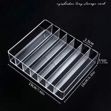 1/2个装多功能眼影盘收纳盒，化妆品收纳盒，口红整理托盘，梳妆台抽屉化妆品收纳盒，适用于存放和整理口红、香水、眼影盘和化妆品，是梳妆台、卧室、办公室和浴室抽屉化妆品收纳的理想之选，也是送给家人、朋友、同学和女性的礼物。 - 彩色 - 查看 6