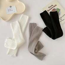 1pair Solid Color Winter Leg Warmers For Women - Cozy Warm & Chic Design, Ideal For Christmas, Casual Daily Wear & Festive Party Styling - Nhiều màu - Xem 10