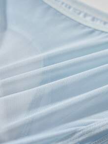 Ropa interior de malla sexy para mujeres, pantaletas transparentes y seductoras, ultra delgadas, transpirables y sin costuras de tiro bajo - Multicolor - Ver 7