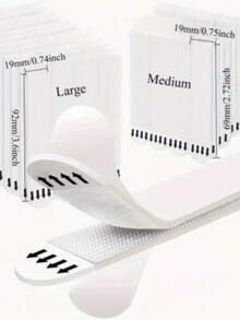 12/24pcs Frame Fixing Adhesive Tape, Damage-Free Installation, Double-Sided Magic Sticker, Convenient For Removing And Installing, Suitable For Remote Controls, Photo Frames, Sockets, Etc. - Multicolor - View 3