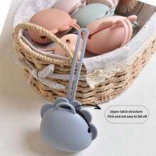 Silicone Material Small Organizer Pouch, Bag Charm, Coin Purse, Earphone Case, Anti-Lost Chain, Small Toy Portable Bag - Multicolor - View 7