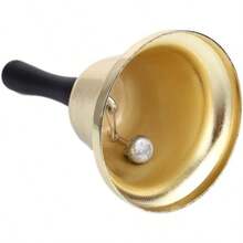 Echi Handglocke aus Metall vergoldet - Dorado - Ver 2