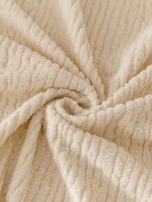 1pc All-Season Stretch Sofa Cover, Fabric Anti-Slip Full Coverage Sofa Seat Cushion, Washable Sofa Throw Blanket, Dust-Proof & Durable, Pet-Friendly, Suitable For Bedroom, Office, Living Room - Beige - View 11