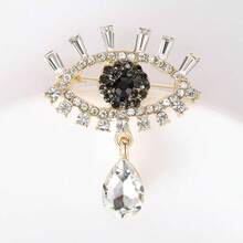 1pc Elegant Brooch, Versatile Lapel Pin Decoration, Suit Collar Clip, Anti-Wardrobe Malfunction Accessory - Multicolor - View 11