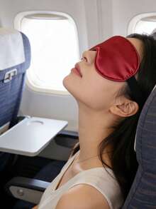 2pcs/1pc (Random Color) Silk-Like Sleep Eye Mask, Super Soft Blackout Eye Mask, Unisex - Adjustable Strap, Skin-Friendly Comfortable Eye Mask, Suitable For Travel, Airplane Nap, Bedtime Relaxation, Multi-Color Satin Sleep Eye Mask, Helps Achieve Deep Sleep - Multicolor - View 9