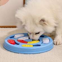 1pc Pet Puzzle Feeder Toy, Releases Energy, Relieves Boredom, Exercises Pet Intelligence, Interactive Slow Feeder Bowl For Cats & Dogs - 多格 - 查看 5