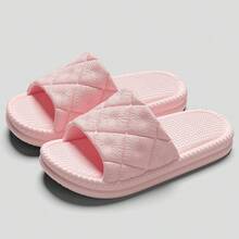 Unisex 2026 New Minimalist Slip-Resistant EVA Soft Bottom Slippers, Bathroom Slippers For Couples & Women - Pink - View 5