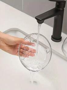 1件装仓鼠浴室，透明沙浴盆，仓鼠厕所，沙浴房，二合一，大型仓鼠笼配件，宠物沙浴盒，防溅设计，金熊浴沙容器，侏儒仓鼠清洁浴室，仓鼠免费 - 無色 - 查看 5