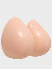 ANGDIE Silicone Breast Shape Prosthesis Suitable For Mastectomy, Prosthesis Aging And Silicone Breast Pads (1 Pair) - Khaki - View 12