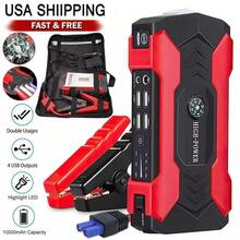99800mAh Car Jump Starter Booster Jumper Box Power Bank Battery Charger With USB/Power Bank/Output/LED Light - Xem 2