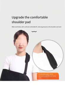 Outdoor Sports Emergency Equipment, Arm Fixing Strap, Emergency Bandage, Forearm Sling, Arm Fixing Strap, Suitable For Wrist Or Arm Injury, Joint Dislocation, Used To Fix And Support The Arm. Breathable Fabric, Can Be Used On Left Or Right, Adjustable Shoulder Strap.