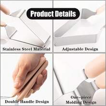 1件装蛋糕切片器、蛋糕架、蛋糕切割器、蛋糕烘焙工具、现代简约食品架、酒店工艺品、房车厨房工具、三角形蛋糕转移烘焙工具 - 彩色 - 查看 12