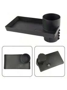 Portable Car Cup Holder Tray Storage Box, Convenient Snack Tray Storage Box, Easy To Install, Universal, Made Of PP Material, Equipped With Necessary Interior Accessories For Phones, Beverages, Etc., Car Tray, Portable Car Tray, Car Snack Storage Box, Vehicle Storage Box, Car Snack Tray, Functional Car Tray, Fashionable Car Accessory, Lightweight Car Accessory, PP Material Tray, Applicable Scenarios/Owner - Car Cup Holder - View 4
