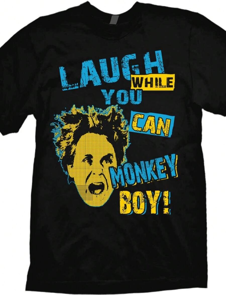 Buckaroo Banzai T-Shirt Monkey Boy Artwork & Apparel - màu đen - Xem 1