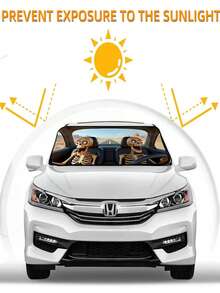 Foldable Car Windshield Sun Shade, Innovative Upgraded No-Glare Technology For Maximum Coverage In 2026, Keeps Your Car Cool, Essential Car Accessory, Small Size (59.06 Inches X 27.5 Inches) - A - View 10