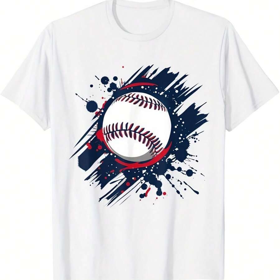 Camiseta de jugador y fan de béisbol - Blanco - Ver 1