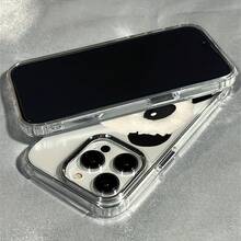 Funda de teléfono linda 1pc Marco de foto con temática de panda Funda de teléfono suave compatible con iPhone 17 16 15 14 13 12 11 Pro Max AIR 14 15 16E Plus XS XR X 8 7 SE 2020. Tu teléfono también merece un pequeño regalo. - 1 pieza - Ver 3