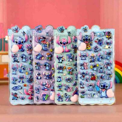 1pc 2026 New Meiman Cartoon Peripherals, Meiman Explosive Anime Peripherals Soft Cute Peach Stickers Cute Blue Monsters Dopamine Girl Heart High Beauty Peach Stickers Decompression Pinch Music Relief Stickers Luggage Guitar Notebook Decoration Phone Case Small Gifts Small Gifts, Giving To Friends And Family,New Year's Gift, Valentine's Day Gift, Easter Gift,Stochastic Style