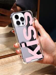 1个吻痕图案印花镜面亚克力防摔手机壳，兼容 13/11/17/17 Pro/16/14/15/15 Pro/15 Plus/15 Pro Max/7 Plus/8 Plus/X/Xs Max/Xr/11 Pro/12 Pro/13 Pro/14 Pro/12 Mini/13 Mini/11 Pro Max/12 Pro Max/13 Pro Max/14 Pro Max/14 Plus/17 Pro Max/17 Air/6/6s Plus/7/8/16 Pro/16 Plus/16 Pro Max/SE2/17 Pro Max 和三星手机Galaxy/A54/A14/A12/A13/A15/A32/A33/A24/A52S/S20/S21/S22/S23/S24/S23Plus/S24ultra/S25/A15/A33/A23