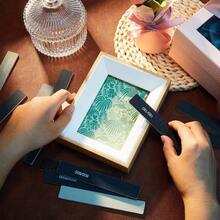 Honoson - 40 barras de pulido para modelos de plástico herramientas de lijado de madera papel de lija accesorios de pulido de lijado mini lijadora de dedos molde - como en la foto - Ver 4