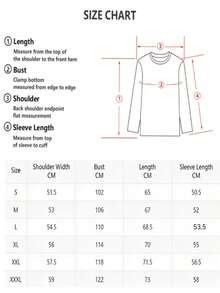 Heavy Pound Cotton 210g Men's Autumn/Winter Cotton Crew Neck Loose Casual Long Sleeve T-Shirt - Navy Blue - View 6