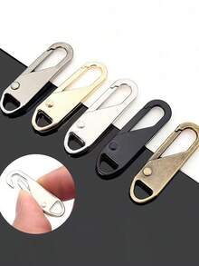 Stainless Steel Zipper Repair Kit - Universal Zipper Slider Replacement, Suitable For Clothing And Wallets - Easy Installation, Durable - Multicolor - View 5