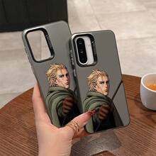 Funda de teléfono Anime Vinland Saga compatible con Xiaomi Redmi Note 11, 12, 12S, 13, 14 Pro Plus, 10C, 12C, 13C, A1, A2, A5, K60 Ultra 4G 64G, cubierta trasera mate anti-caída. - Mezcla de colores - Ver 5