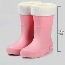 1 Paar modische Gummischuhe rutschfest, warm, leicht wasserdicht, neue Regenstiefel für Frauen und Männer, Pflaumenfarbe für die Regenzeit, abnehmbare Abdeckung leicht zu reinigen, Frühling Sommer Auswahl, Brautjungferngeschenke, Zimmer, Schlafzimmerdekoration, Strand, Reisen, für Männer, für Frauen, Urlaub, Frauentag, Reiseaccessoires, Hochzeitsgeschenke, Y2K, Schlafzimmer, Autoaccessoires für Frauen, Küchendekoration, süße Sachen - Verschiedenfarbig - Übersicht 10