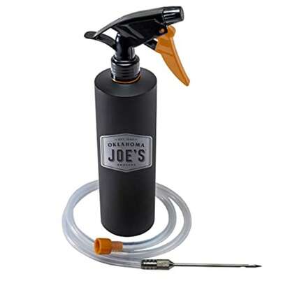 Oklahoma Joe's 6285584R06 2-In-1 Spray Bottle And Marinade Injector Black
