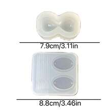 树脂浇注模具、硅胶模具配件、树脂液体模具、树脂钥匙扣硅胶模具、树脂模具 - 矽膠 - 查看 4