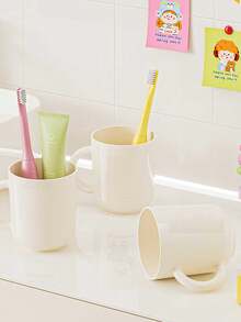 儿童漱口杯，牙刷架，抗菌防滑可爱口腔护理杯，男女童适用 - 彩色 - 查看 4