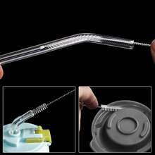 5 pezzi/10 pezzi Spazzole riutilizzabili per la pulizia di tazze e cannucce, adatte per tazze da 40/30/20 once, spazzola per la pulizia di tubi con diametro di 10 mm, adatta per bottiglie d'acqua e cannucce, ideale per uso all'aperto e in campeggio - Multicolore - Visualizzare 4