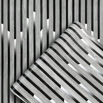 1 rollo de papel tapiz de vinilo morado removible con rayas en 3D, papel de contacto PVC para KTV, decoración del hogar, sala de estar, comedor, baño, dormitorio, uso comercial y residencial, dormitorio, tienda, cocina, impermeable, insonorizado, pegatina plana de lujo, fácil de aplicar para decoración del hogar, fondo de TV, gabinete, cómoda, renovación de muebles