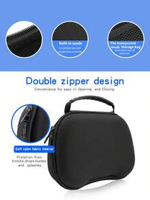 Universal Gamepad Case EVA Hard Shell Box For P5/P4/XBO/SWITCH - Black - View 8