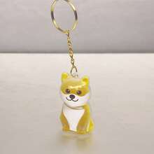Cute Dog Hair Collection Keychain Pendant - Transparent Capsule Design With Plush Ball - White Pet Hair Collector Accessory - Suitable For Keys, Bags And Backpacks - Gift For Dog Lovers - Cartoon Style Soft Material - Dog Memorial Collectible - Multicolor - View 21