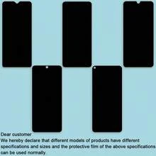 适用于 Realme 手机的 3 片/套全屏隐私保护膜 - 防窥、防指纹、防油污、全屏覆盖、无白边、钢化玻璃膜 - 黑色 - 查看 7