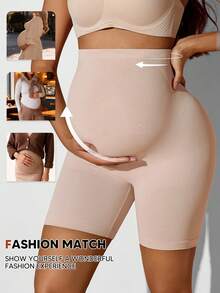 孕妇内裤托腹中长款短裤柔软透气孕妇装