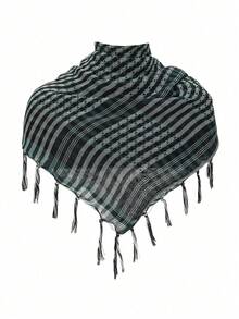 1pc Lightweight Tactical Desert Arab Shemagh Scarf, Outdoor Camping Bandana - Multicolor - View 17