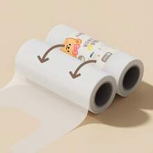 Thicked Disposable Food Plastic Bag With Handle Fruit Vegetable Storage Bag Fridge Fresh-Keeping Bag Kitchen Packaging Bag - Multicolor - View 4