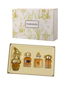 4PC Four-Piece Lady Perfume Set, Presented In A Beautiful Unicorn Gift Box. Four Different Styles Are Available, Perfect For Giving As A Gift On Valentine's Day Or On A Commemorative Occasion. It's The Best Gift For Ladies. - Tươi - Xem 11