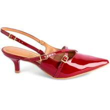 Vizzano Women's Slingback Pump With Low Heel And Buckles 1122.885 - 櫻桃清漆 - 查看 2
