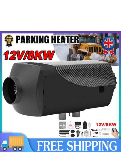 8KW 12V Night Air Heater Thermostat Caravan Motorhome Air Heater,Working Temperature Of The Heater:-40℃~+50℃ Working Temperature Of The Oil Pump:-40℃~+0℃