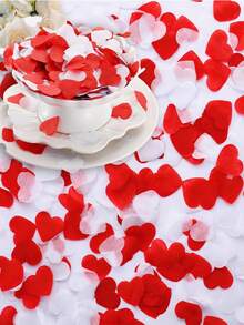 1000-5000Pcs Valentine's Day Paper Confetti Red Heart Tissue Party Decor For Balloon Filling, Wedding Hand-Held Throwing Confetti - Multicolor - View 3