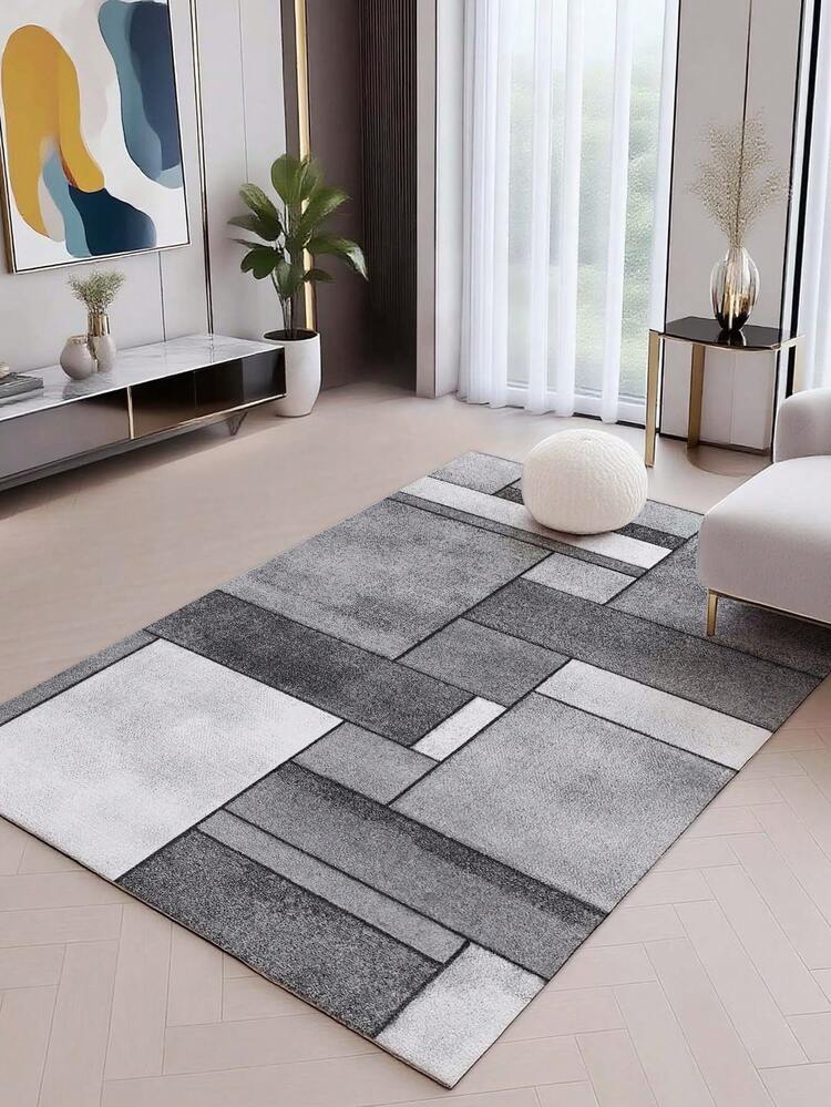 Luxury Style Indoor Decorative Carpet, Pearl Velvet Material Indoor Carpet, Living Room Carpet, Sofa Carpet, Bedroom Carpet, Anti-Slip Bedside Rug, Dining Room & Kitchen Carpet, Office Chair Pad, Entrance Mat, Outdoor Picnic Mat, Outdoor Camping Blanket - Multicolor-8 - View 3