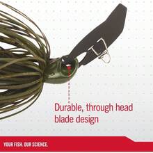 Berkley SlobberKnocker - Plantilla de Pesca - Brillo dorado - Ver 6